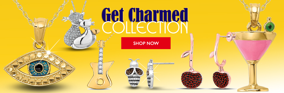 Charm Pendants and Earrings Jewelry Collection