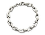 Men's Stainless Steel Link Bracelet (8.5 Inch)