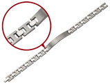 Men's Engraveable Bracelet in Titanium 8.5 Inch