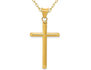 Small Cross Pendant in 14K Yellow Gold 