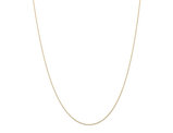14K Yellow Gold Cable Rope Chain 0.500mm 18 inches