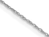 STOCK 18 inch 5R Chain in White Gold