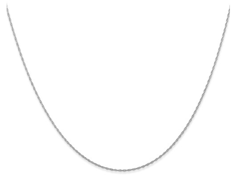 STOCK 18 inch 5R Chain in White Gold - Picture 3 of 4
