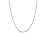 20 In. Diamond Cut Rope Chain in Sterling Silver  