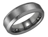 Men's Wedding Band Ring in Tungsten