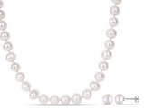 Freshwater Cultured Pearl 9-10mm Necklace (18 inch) and Earring Set