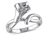 Promise Fashion Ring in Sterling Silver with Diamonds (H-I I1-I2)