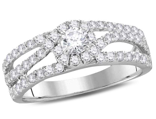 diamond engagement ring 0 95 carat ctw color h i clarity i1 i2 in diamond clarity i1 i2