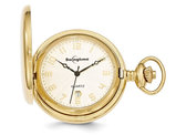 Swingtime Rose and Chrome Finish Pocket Watch 48mm