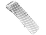 Sterling Silver Rhodium Plated Money Clip