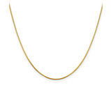 Gold Plated Sterling Silver Box Chain 20 inches (0.800mm)