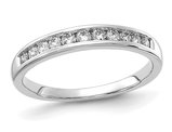 1/3 Carat (ctw VS2-SI1, D-E-F) Lab-Grown Diamond Wedding Ring Band in 14K White Gold