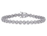 5/8 Carat (ctw SI1-SI2, H-I) Diamond Tennis Bracelet in 14K White Gold (7 Inches)