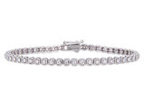 1.18 Carat (ctw I1-I2, H-I) Diamond Tennis Bracelet in 14K White Gold (7 Inches)