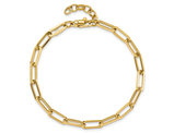 14K Yellow Gold Fancy Link Bracelet 7.50 Inches (1 Inch Ext.)
