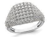 2.25 Carat (ctw) Lab-Grown Diamond Ring in 14K White Gold