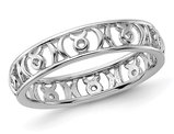 Sterling Silver Taurus Zodiac Astrology Ring Band