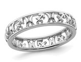 Sterling Silver Sagittarius Zodiac Astrology Ring Band