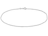 Cable Chain Bracelet in Platinum (9 inches)