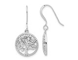 Sterling Silver Tree of Life Dangle Earrings