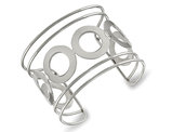 Stainless Steel Polished Circle Bracelet Cuff Bangle 