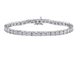 1/4 Carat (ctw) Diamond Tennis Bracelet in Sterling Silver