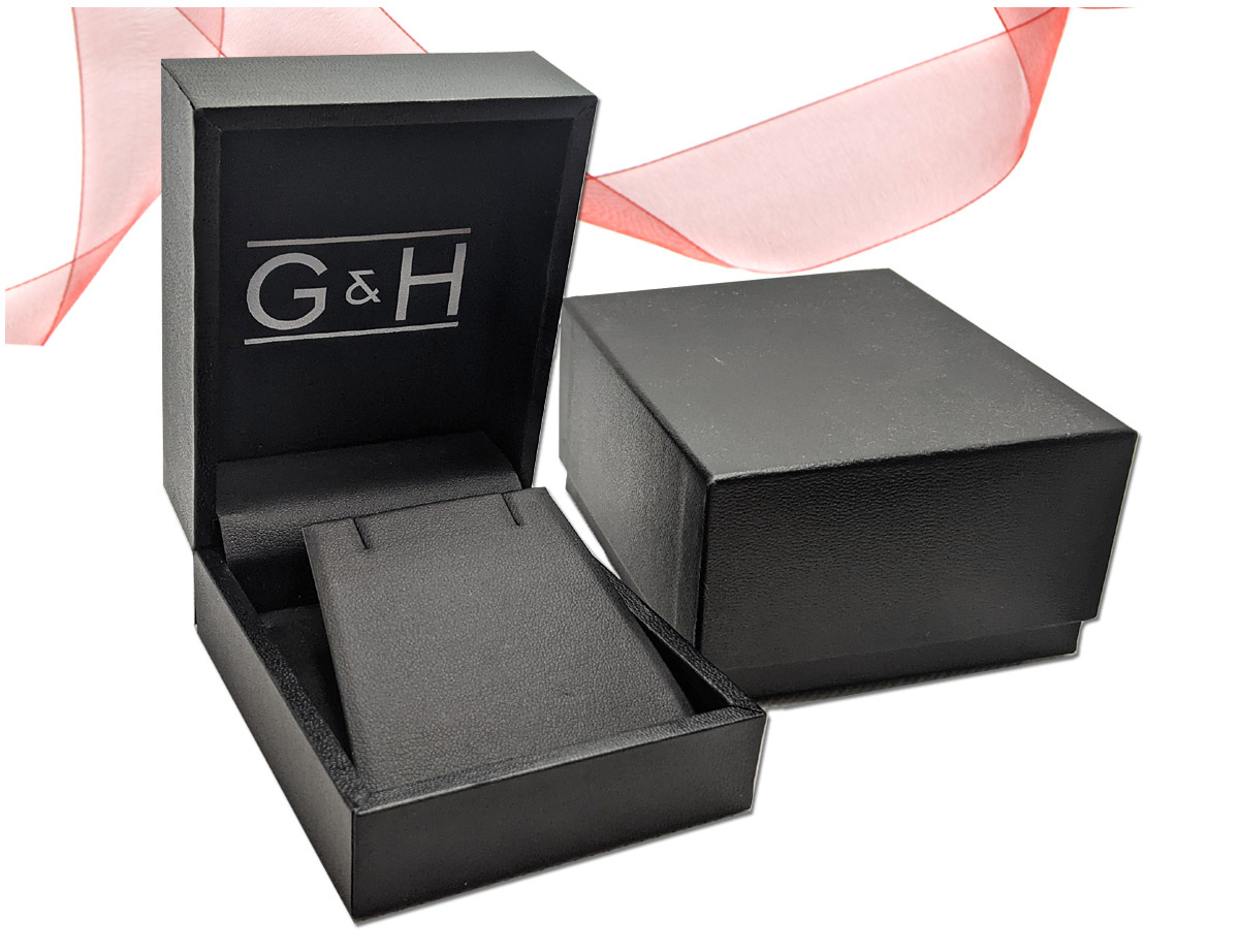 Mens Textured Square Cuff Links in Stainless Steel - Photo 3/3