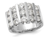 3.00 Carat (ctw SI1-SI2, G-H-I) Lab-Grown Diamond Ring in 14K White Gold