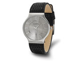 Chisel Stainless Steel Grey Dial Analog Watch with Leather Band
