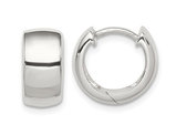 Sterling Silver Hinged Hoop Earrings