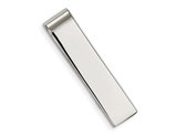 Men's Stainless Steel Polished Money Clip and Tie Bar In One