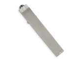 Men's Stainless Steel Brushed Tie Bar