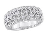 1/10 Carat (ctw) Diamond Ring in Sterling Silver