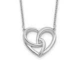 Sterling Silver Heart Pendant Necklace with Chain