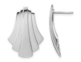 Sterling Silver Polished Dangle Earrings
