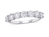 1.75 Carat (ctw) Lab-Grown Diamond Anniversary Band Ring 14K White Gold