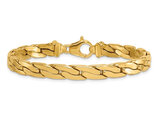 Ladies 14K Yellow Gold Fancy Link Bracelet  (7.5 inches) 