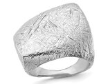 Sterling Silver Textured Ring