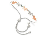 Sterling Silver Butterfly Adjustable Bracelet