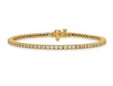 1.25 Carat (ctw SI,G) Lab-Grown Diamond Tennis Bracelet in 14K White Gold