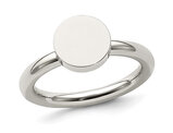 Stainless Steel Polished CIrcle Ring