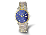 Mens Charles-Hubert Titanium Blue Dial Watch (40mm)