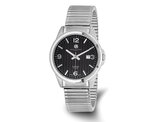 Mens Charles-Hubert Titanium Black Dial Watch (40mm)