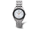 Mens Charles-Hubert Titanium White Dial Watch (42mm)