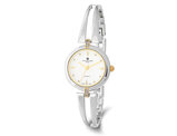 Ladies Charles-Hubert Brass White Dial Watch
