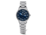 Mens Charles-Hubert Stainless Blue Dial Watch (40mm)