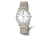 Mens Charles-Hubert Titanium White Dial Watch (40mm)