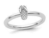 Polished Sterling Silver Flip Flop Ring