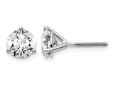 6.00 Carat (ctwD-E-F, VS2-VS1) Lab-Grown Certified Diamond Solitaire Stud Earrings in Platinum