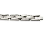 Stainless Steel Men's Brushed and Polished Bracelet 8 Inches